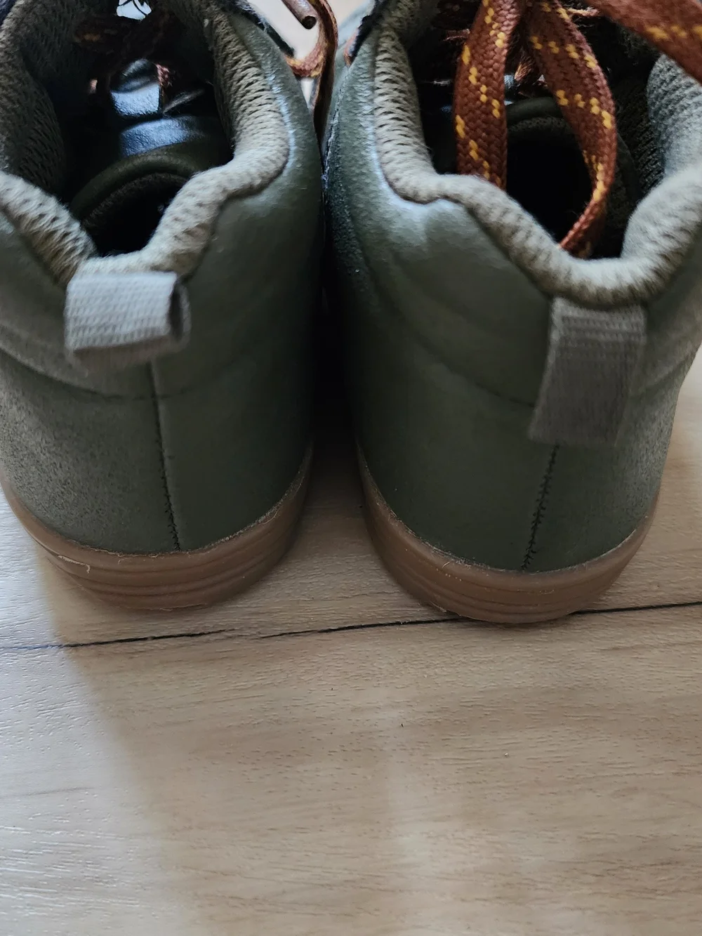 OshKosh B'Gosh Toddler Boys Castle Fashion Boots Size 11 M Dark Green